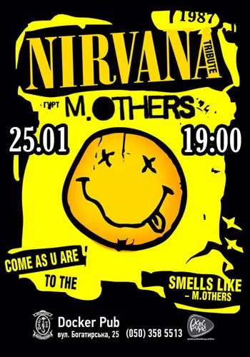 Трибьют Nirvana - группа M.OTHERS