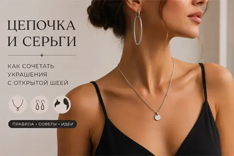 Цепочка, сережки та відкрита шия: як розподілити прикраси в портретній зоні