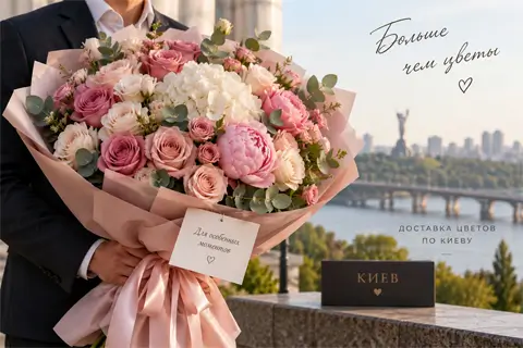 Доставка квітів у Києві: де знайти повний ексклюзив