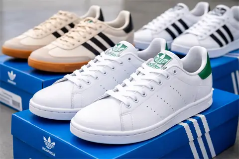 Де виробляються оригінальні кросівки Adidas?