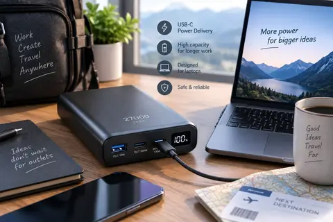 Как подобрать power bank для ноутбука в 2026 году: мощность, ёмкость и USB-C PD