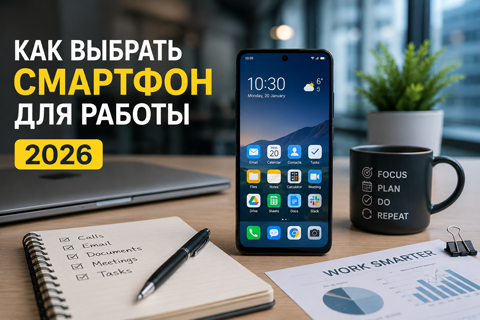 Как подобрать смартфон для работы в 2026 году: практическое руководство