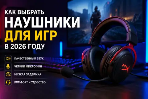 Как правильно выбрать игровые наушники в 2026 году: советы и ключевые параметры