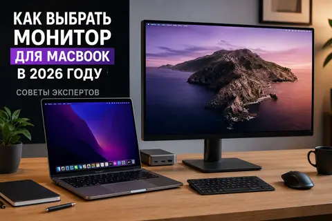 Як правильно вибрати монітор для MacBook у 2026 році: поради експертів
