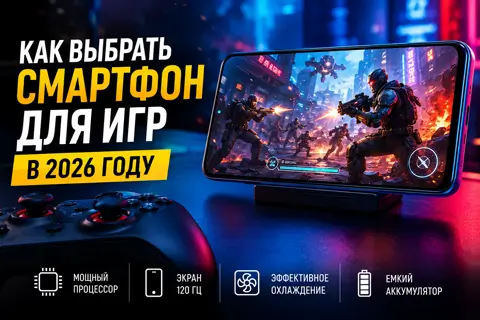 Как правильно выбрать смартфон для игр в 2026 году: экспертный гид без переплаты