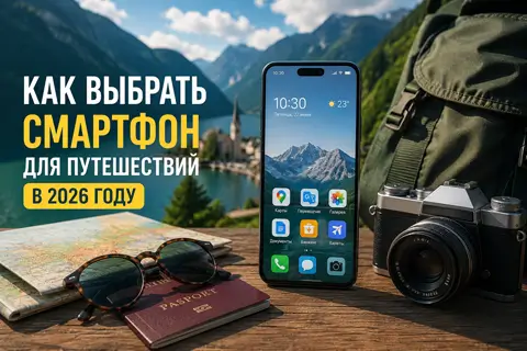 Как правильно выбрать смартфон для путешествий в 2026 году: советы экспертов