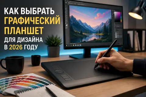 Як обрати графічний планшет для дизайну у 2026 році: детальний гід