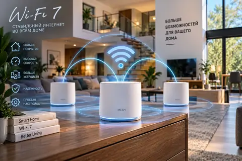 Как выбрать Mesh-систему для большого дома в 2026 году: практическое руководство