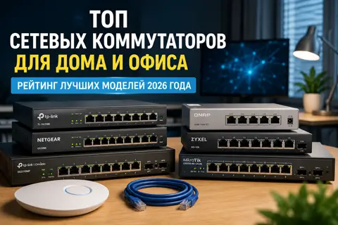 Як вибрати мережевий комутатор для дому, офісу, камер і швидкої LAN-мережі