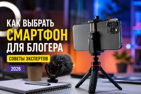 Як вибрати смартфон для блогера у 2026 році та не переплатити за зайві функції