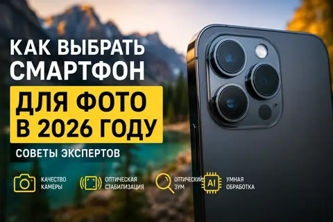 Як вибрати смартфон для якісних фото у 2026 році і не переплатити