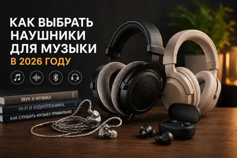 Какие наушники выбрать для музыки в 2026 году: полный гид по звуку и посадке