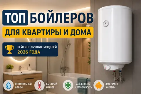 Лучшие бойлеры для квартиры и дома: какой водонагреватель выбрать в 2026 году