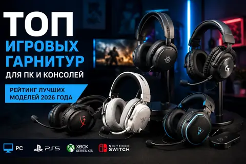 Лучшие игровые гарнитуры 2026 года для ПК, PlayStation, Xbox и Switch