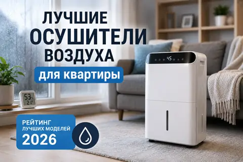 Найкращі осушувачі повітря для квартири в 2026 році: як вибрати модель без переплати