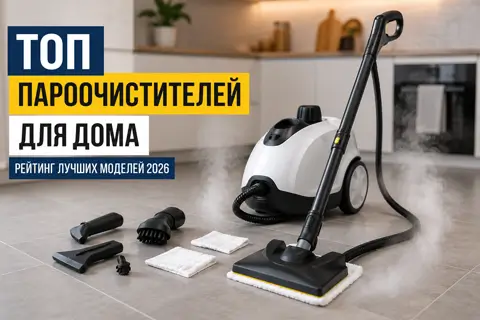 Найкращі пароочистники для дому 2026: рейтинг моделей для прибирання