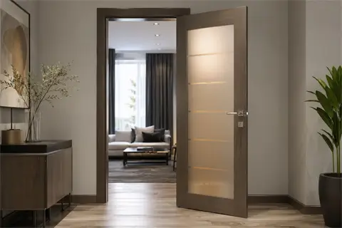 Межкомнатные двери со стеклом: когда они уместны и как выбрать правильные