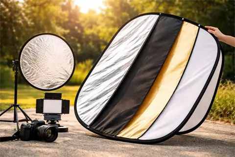 Отражатель света для фото: как получить студийный результат без дорогого оборудования