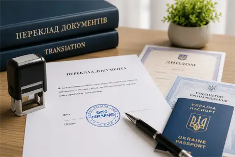 Перевод документов для официального представления