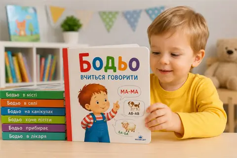 Подборка развивающих книг серии «Бодьо» для дошкольников на MEGOGO BOOKS