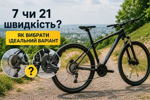 Скільки швидкостей потрібно велосипеду: чому більше не завжди краще