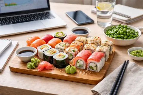 Суши для продуктивности: какие роли и сети помогут удалёнщику сохранить фокус и энергию до конца рабочего дня в 2026 год
