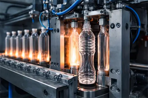 Технологія видуву ПЕТ-пляшок: ключові етапи процесу