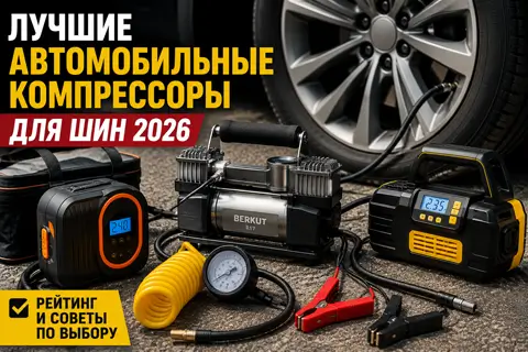 Топ автомобільних компресорів для шин: рейтинг кращих моделей 2026 року