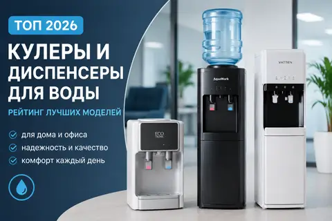 Топ кулерів та диспенсерів для води 2026 року: рейтинг найкращих моделей