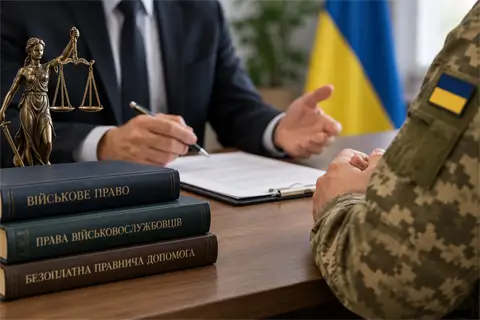Військовий адвокат безкоштовно: де отримати допомогу і коли потрібен захисник за договором