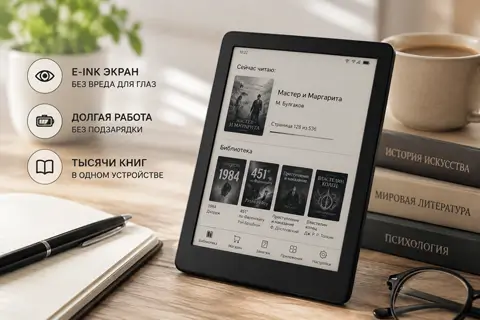 Вибір електронної книги в 2026 році: екран, розмір та функції без переплат.