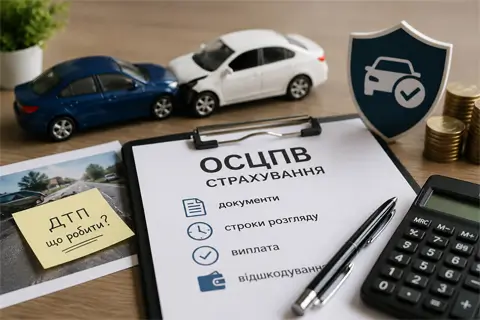 Виплата по ОСЦПВ після ДТП - все що потрібно знати