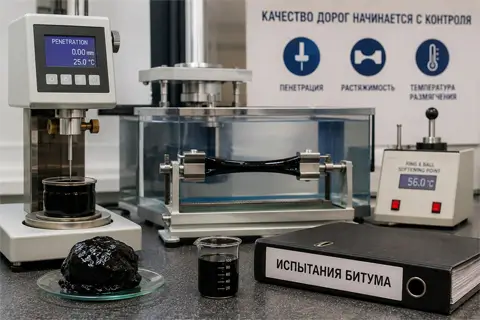 Завдання лабораторного аналізу в'яжучих компонентів