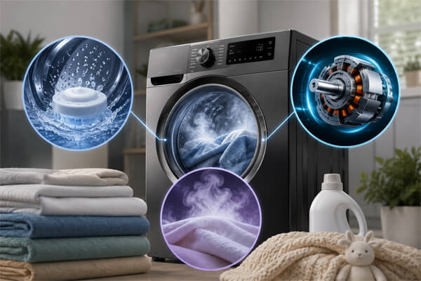 Що насправді дають EcoBubble, Digital Inverter і пар