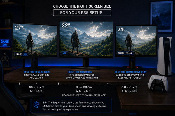 Яку діагональ вибрати для PS5?