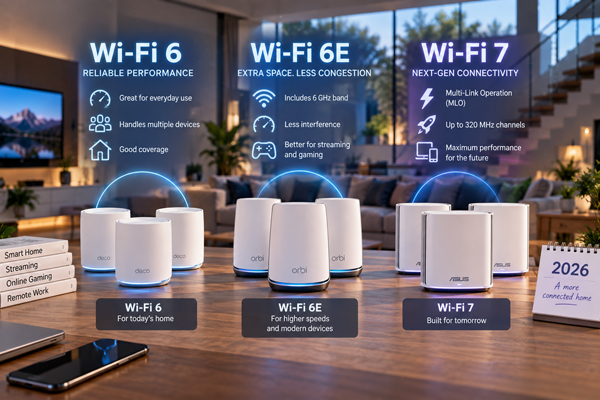 Wi-Fi 6, Wi-Fi 6E чи Wi-Fi 7 — що обрати у 2026 році?