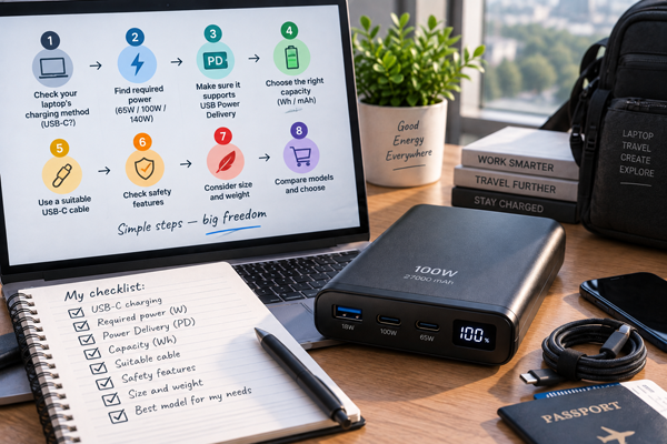 Як швидко вибрати відповідний power bank?