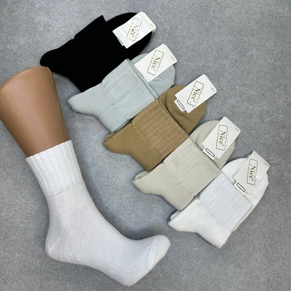 Махрові жіночі шкарпетки Преміум NiceSocks, пастельні кольори, 36-40 р, 10 пар