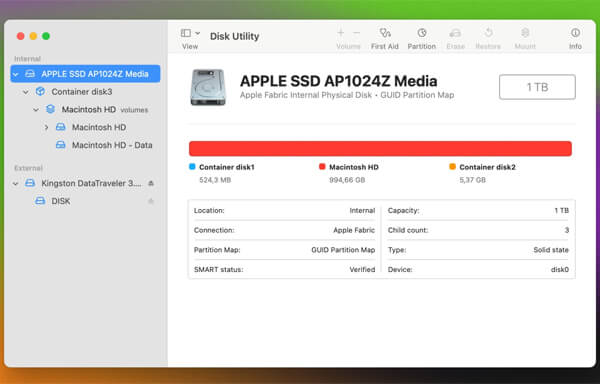 Стирание дисков может повредить SSD
