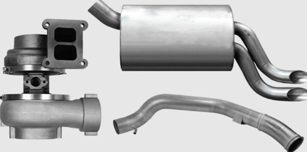 автозапчастини для вихлопної системи