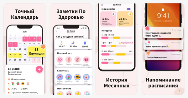 Застосунок Трекер Періодів: Мій Календар