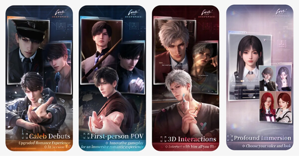 Гра Love and Deepspace дозволяє вести менструальний календар