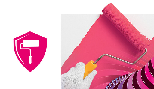 фарба MAGNAT #kolor love​ MATTLATE