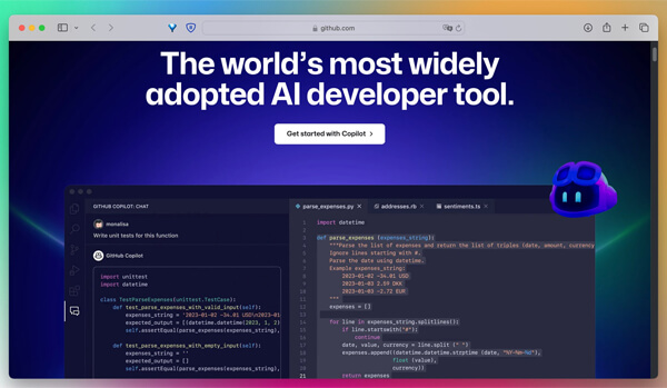 Аналог ChatGPT для програмістів: GitHub Copilot