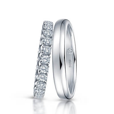 WRAz01 Обручальні з діамантами