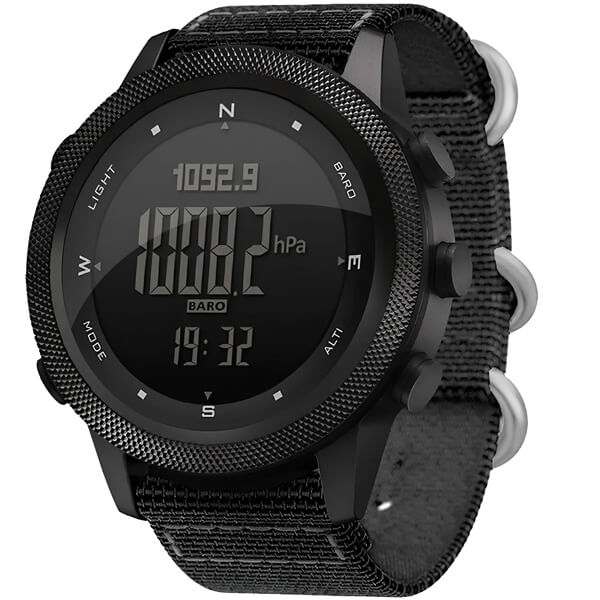 Чоловічі годинники NORTH EDGE APACHE-46 — тактичні годинники з альтиметром, барометром, компасом і термометром Водозахист 5ATM