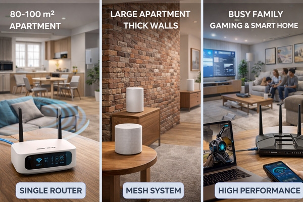 Как выбрать роутер именно под свою квартиру?