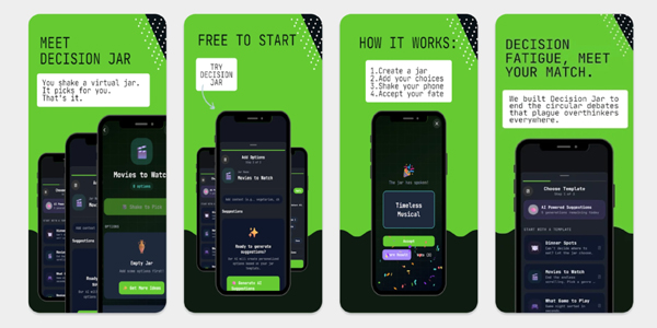 Застосунок Decision Jar для Android