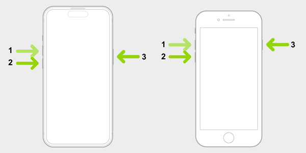 Як очистити системні дані на iPhone через примусовий перезапуск