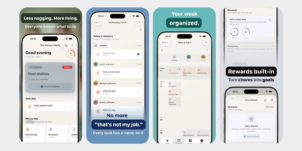 Приложение Chores для iOS